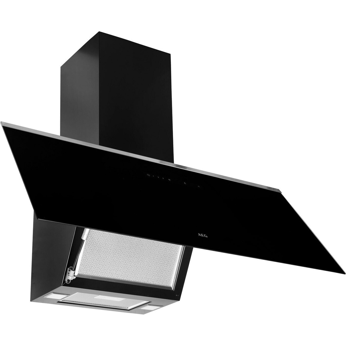 AEG - Wandhaube DVE5961HB - 90 cm - schwarz - Touch-Control - LED Beleuchtung
