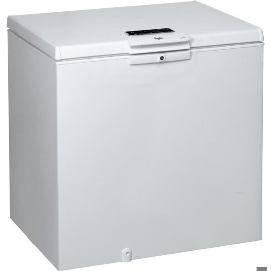 Whirlpool - Gefriertruhe WHE2535 FO 2 - weiß, No-Frost, Schnellgefrieren, 255 Liter, 2 Körbe