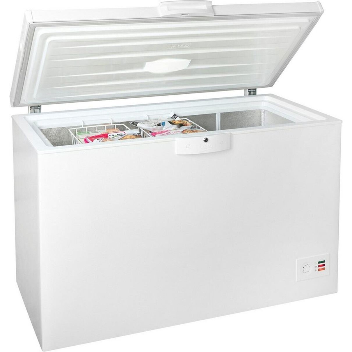 Beko - Gefriertruhe HSM27050 - 284 Liter, weiß, 129cm Breite