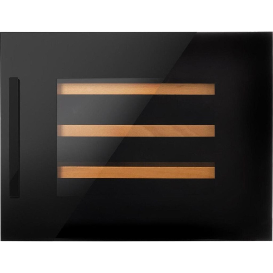 Amica - Einbau Weinkühlschrank - WK 341 200 S - 24 Flaschen, 5-20 °C, LED-Beleuchtung, schwarz