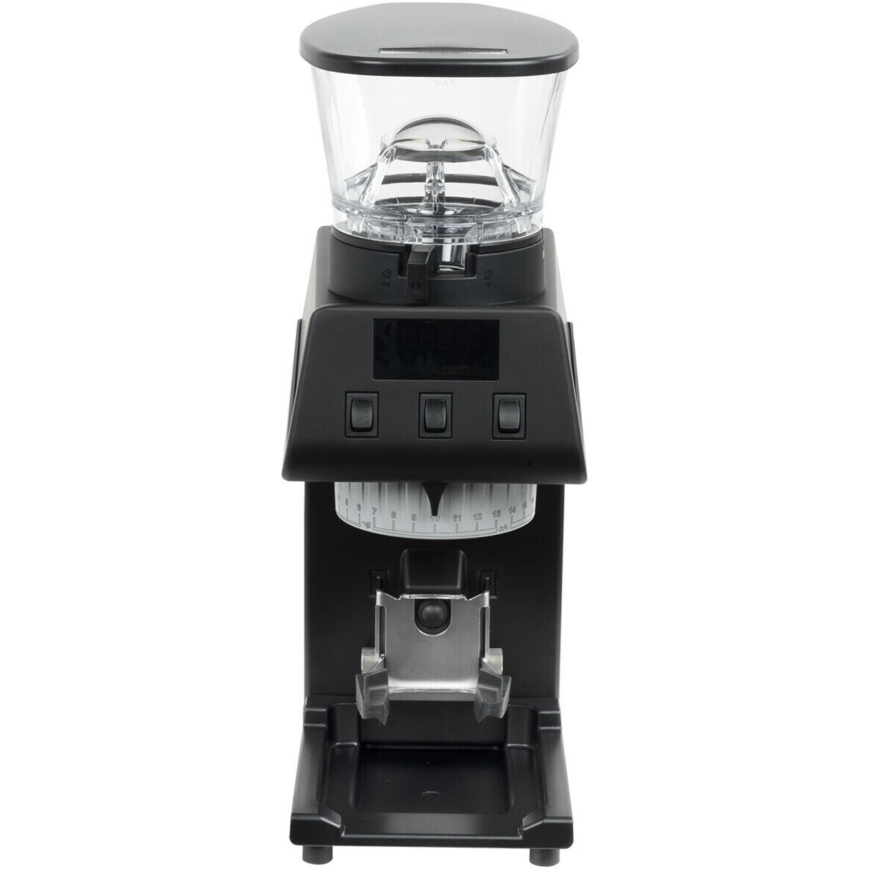La Marzocco - PICO Espressomühle - SCHWARZ - Kegelmahlwerk, Display, abnehmbarer Bohnenbehälter, Mahlwerk
