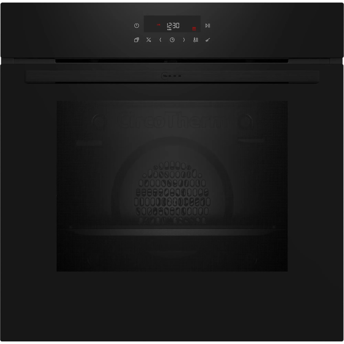 Neff B2CCJ7AK0 Einbaubackofen - 71 Liter, Pyrolyse, Home Connect, Schwarz