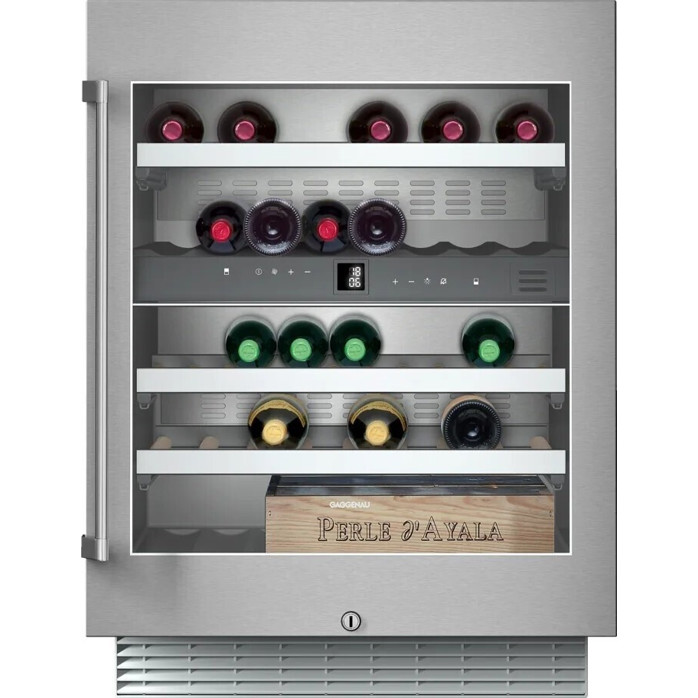 Gaggenau - Weinkühlschrank RW404264 - 34 Flaschen - silber