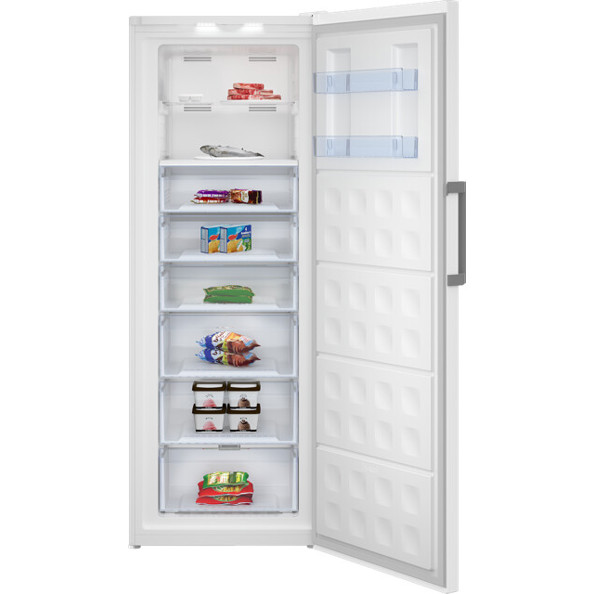 Beko - Standgefrierschrank BG490EXGS - 404 Liter, No-Frost, 6 Schubladen, 70cm Breite, weiß