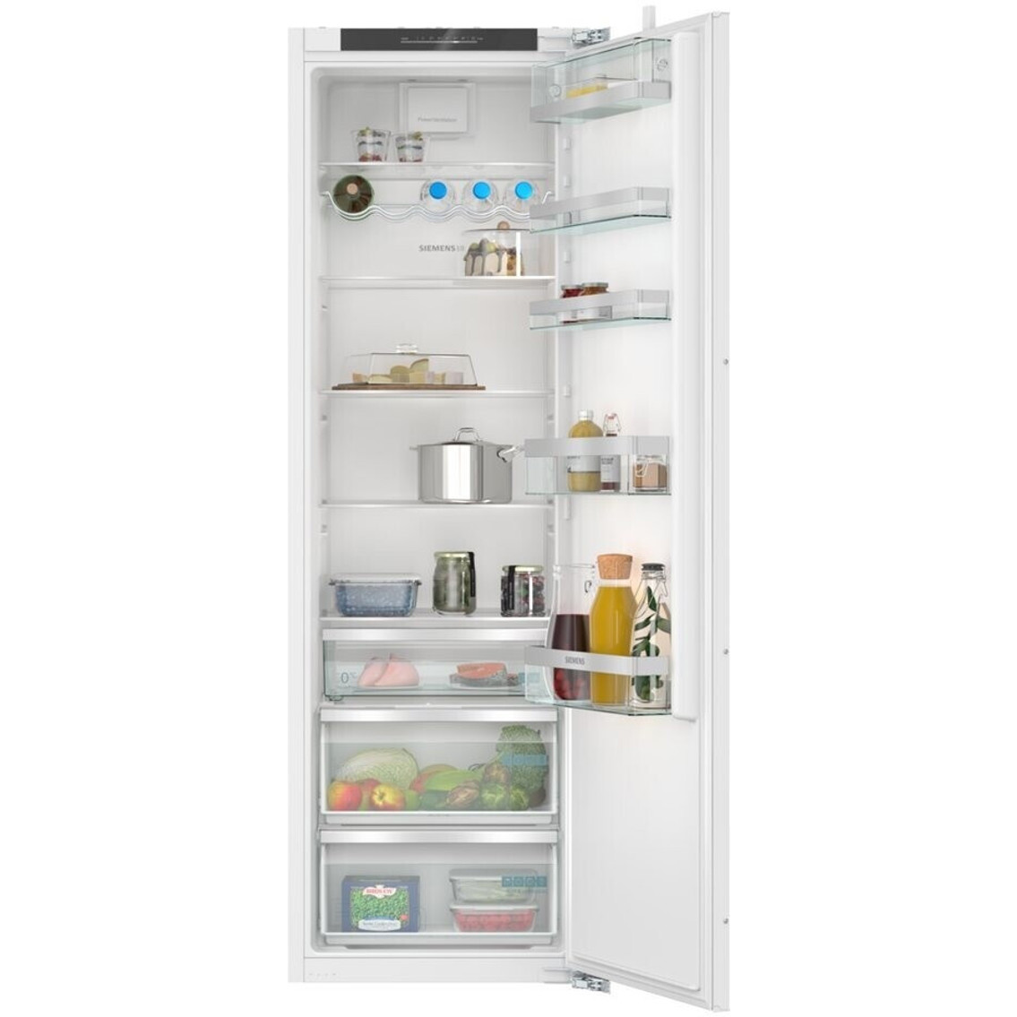 Siemens - Einbaukühlschrank KI81RADD0 - Vollraumkühl-Gefrier-Kombination, weiß, LED-Beleuchtung, 310 L Inhalt, 34 dB(A)