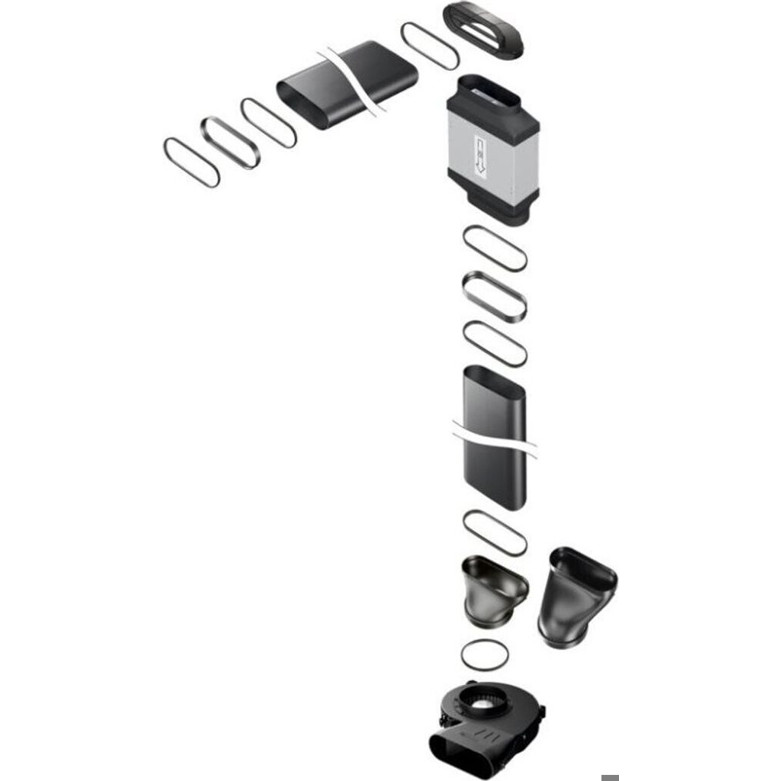 Bora - Universal Ecotube Set - USDF und ULS - Dunstabzugshauben-Zubehör - mit USDF