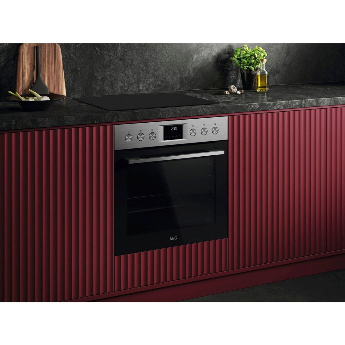 AEG - Elektroherd-Set - OU5AE20SM - MaxiKlasse - Pyrolyse - 71L - schwarz
