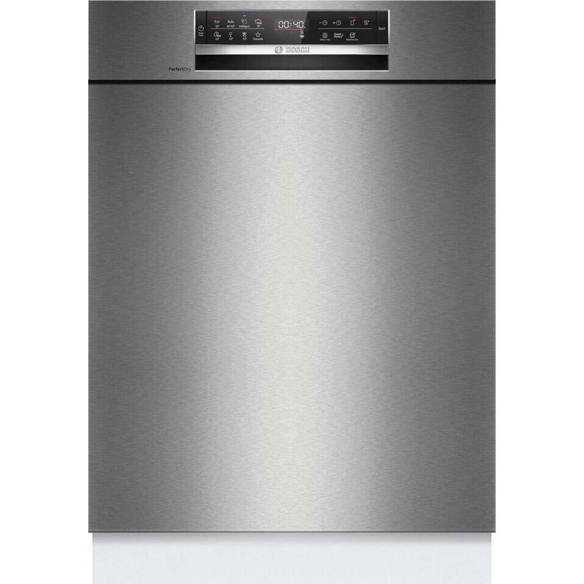 Bosch - SMU6ZCS16E - Serie 6 Geschirrspüler - 14 Maßgedecke, Besteckschublade, WLAN, Edelstahl-Optik