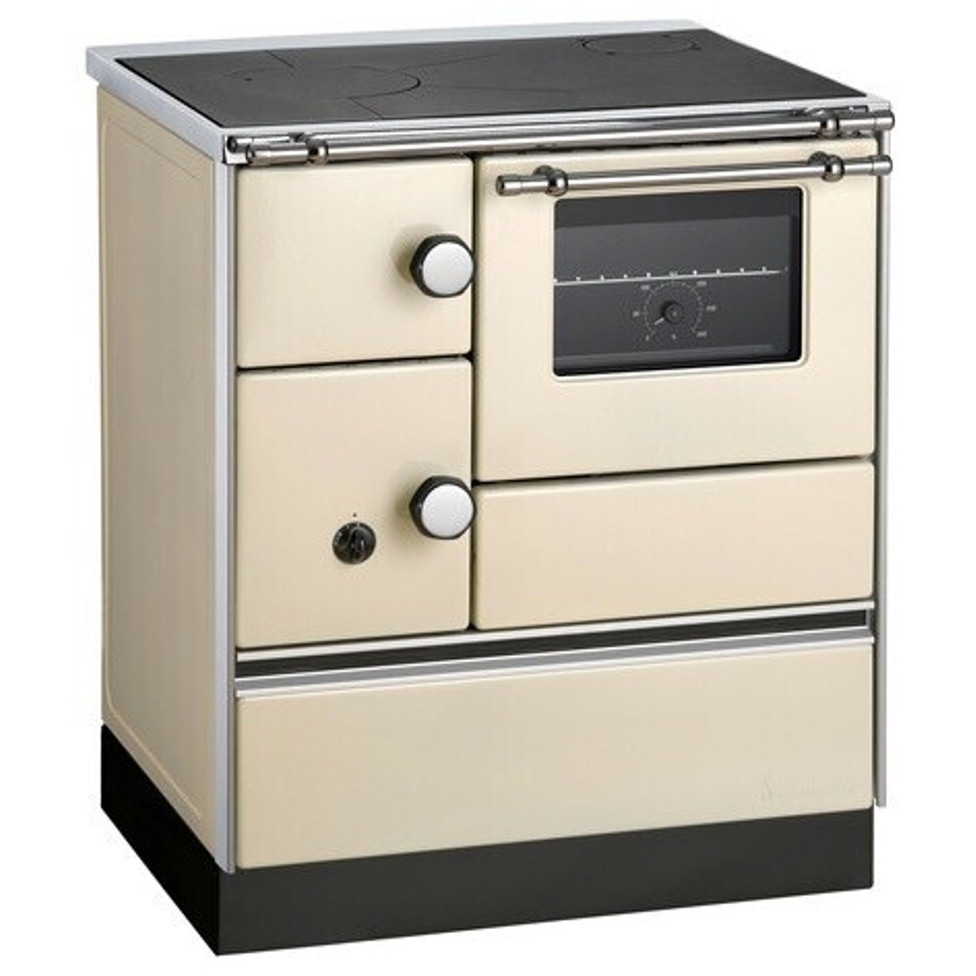 Wamsler - Kaminofen 176 A/70 - Holzherd mit 5 kW Leistung - creme