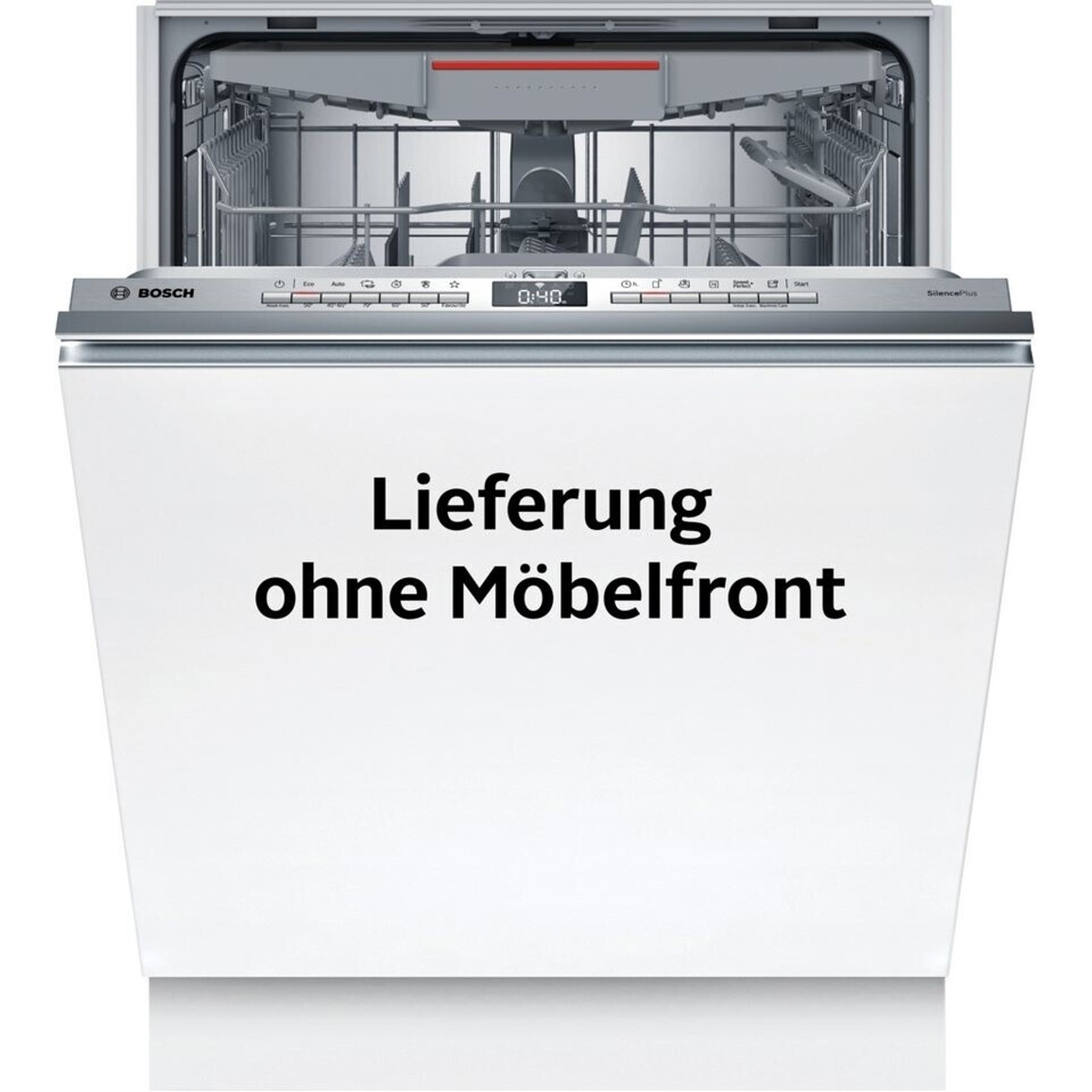 Bosch SBV4EVX08E Einbaugeschirrspüler - vollintegrierbar, WLAN, 14 Maßgedecke, 44 dB, VarioFlex-Korbsystem, AquaStop