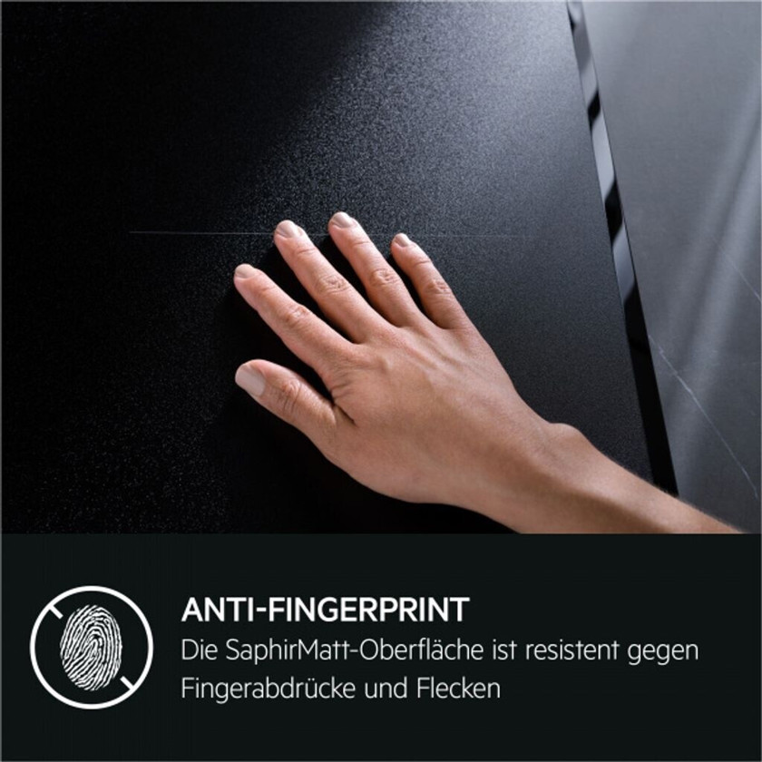 AEG - Induktionskochfeld - TK85IM0BSZ - schwarz - 5 Kochzonen - Hob²Hood