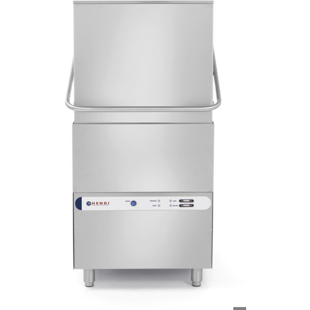 Hendi - Haubenspülmaschine K1500 - Gastro-Spülmaschinen - mit Besteckkorb und Tellerkorb