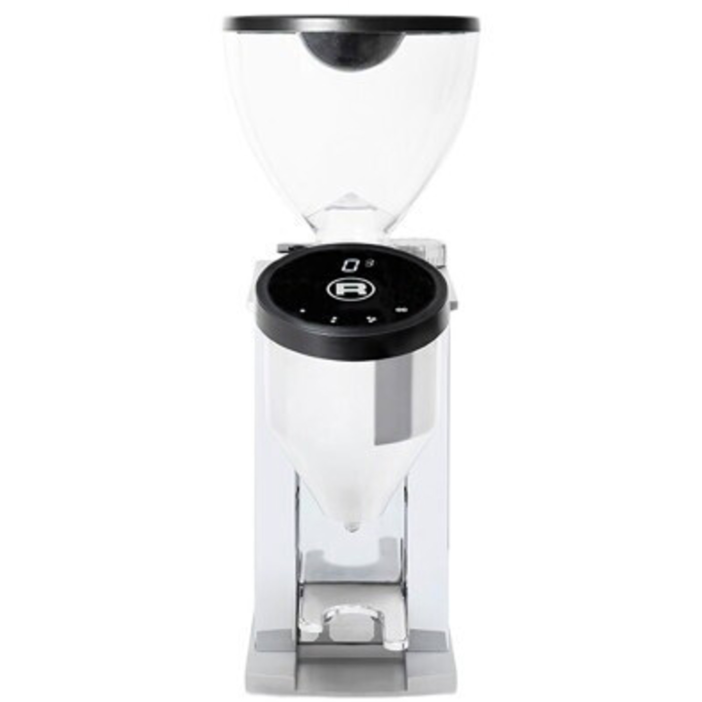 Rocket Espresso Faustino 3.1 - Elektrische Kaffeemühle Chrom, Scheibenmahlwerk, 320 g Bohnenbehälter