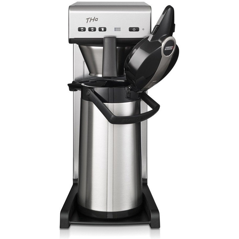 Bravilor Bonamat - Filterkaffeemaschine THa10 - silber - Schnellbrühsystem mit 2,2L Tank und Thermokanne
