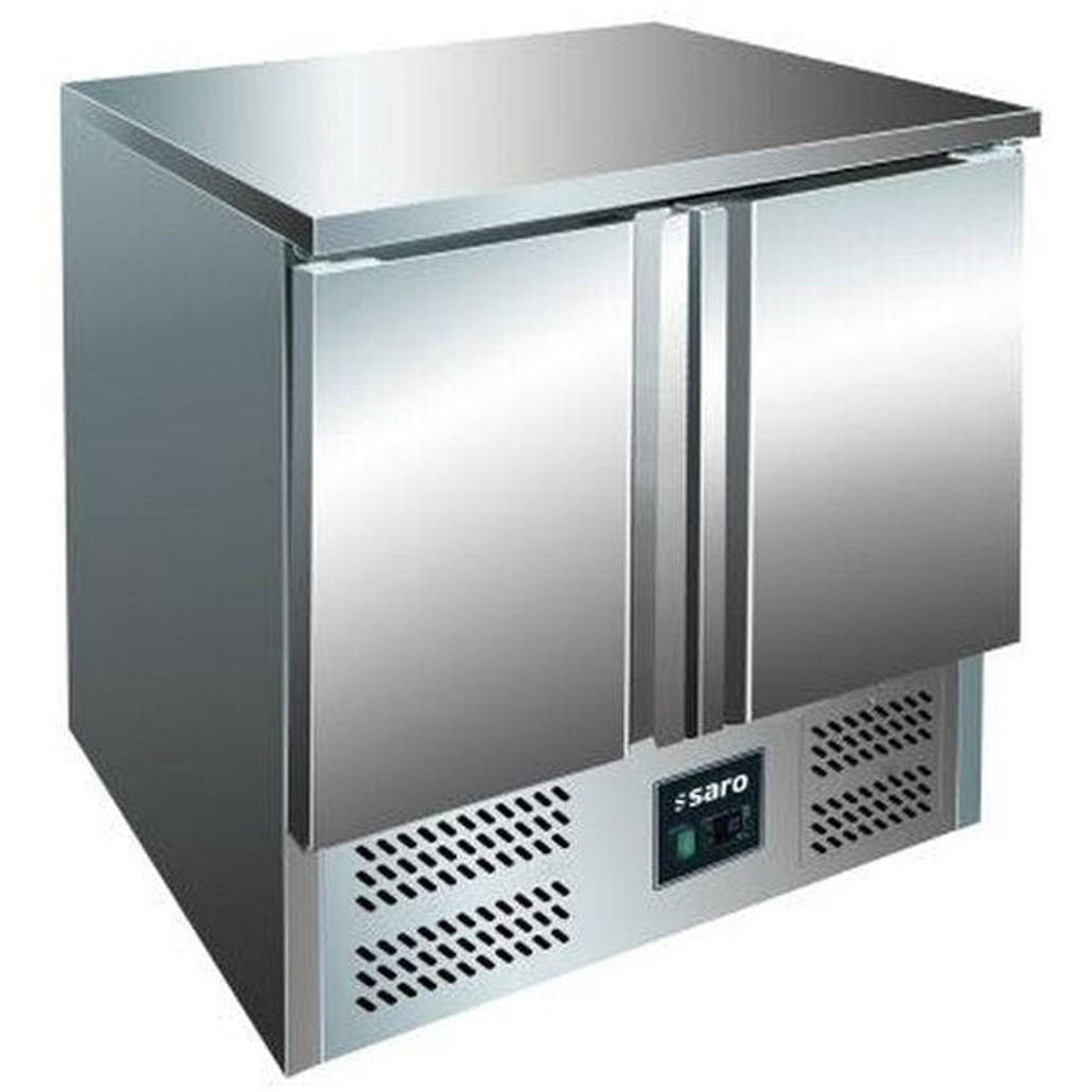 Saro - Kühltisch S 901 BT - 2 Türen, Edelstahl, Manuelle Abtauung