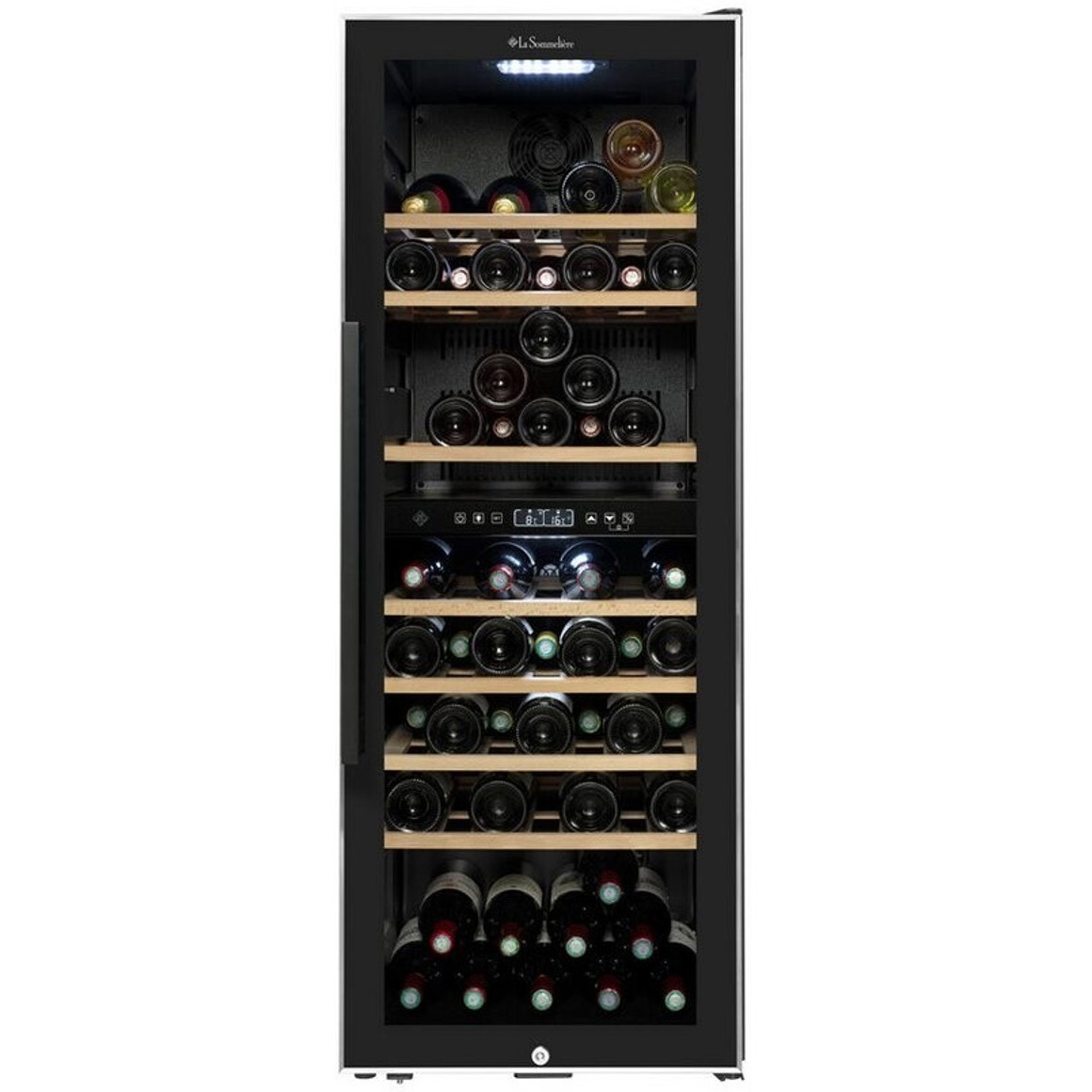 La Sommelière - Weinkühlschrank - ECS81.2Z - schwarz - 75 Flaschen