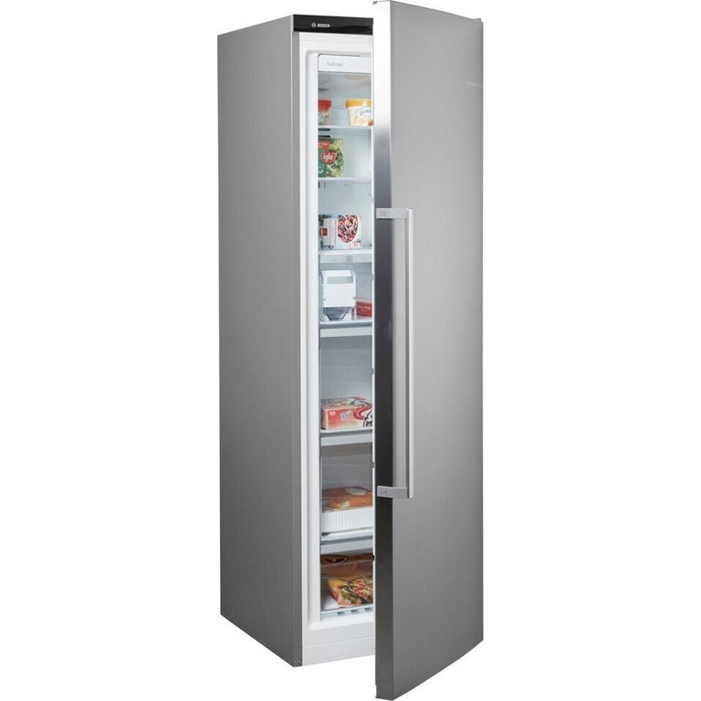 Bosch GSN36AIEP Standgefrierschrank silber 242 Liter 20 kg/24h ausziehbar mit No-Frost Funktion und Schnellgefrieren