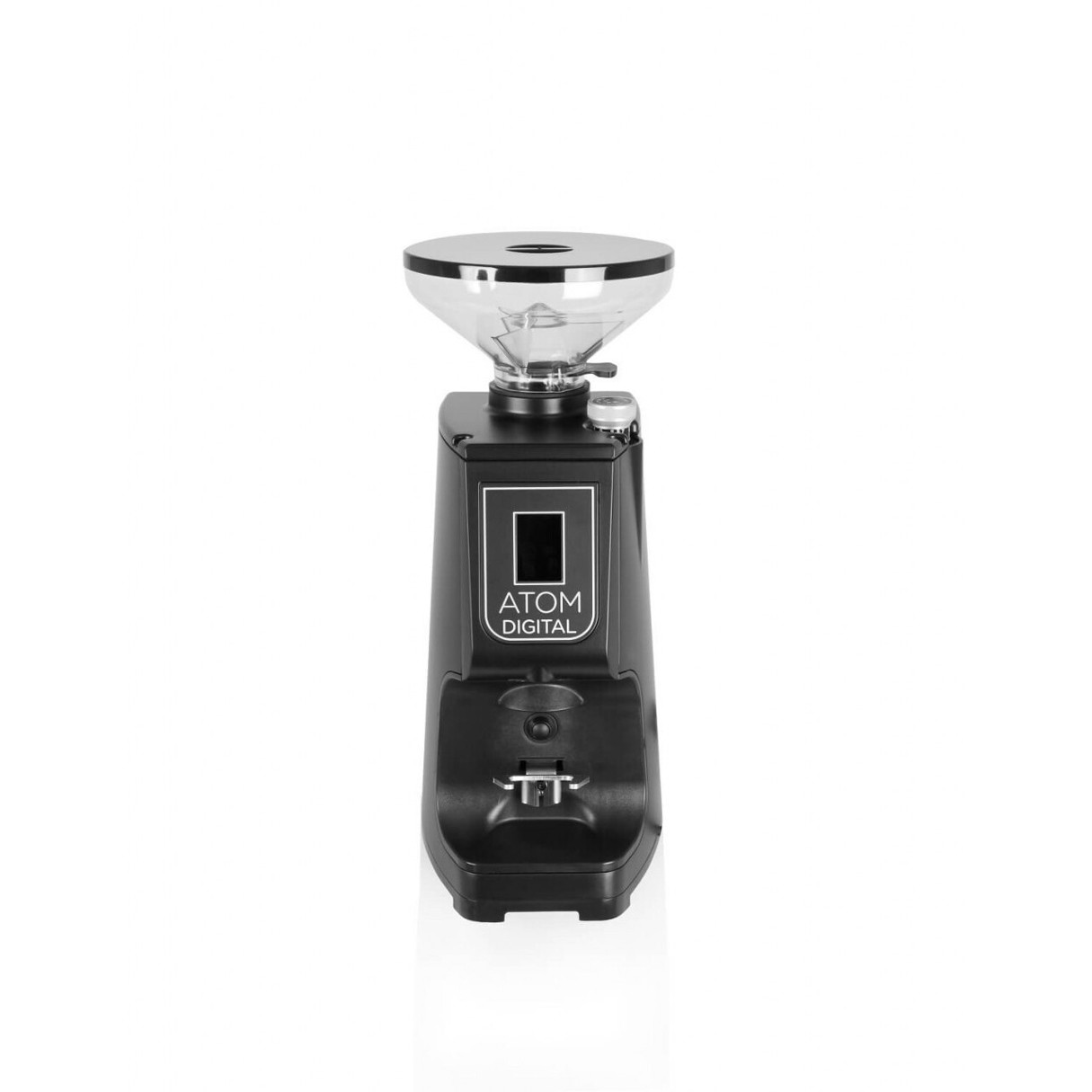 Eureka - Atom Kaffeemühle - 65 - elektrische Kaffeemühle - digital, stufenlos, schwarz, 350g Bohnenbehälter, Display