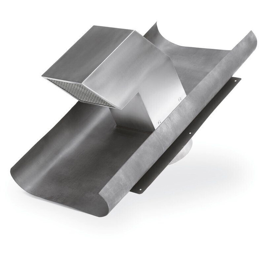 Naber - Dachlüfter flow - 404.3.021 - Dunstabzugshauben-Zubehör - silber, Metall, geeignet für Compair flow 150