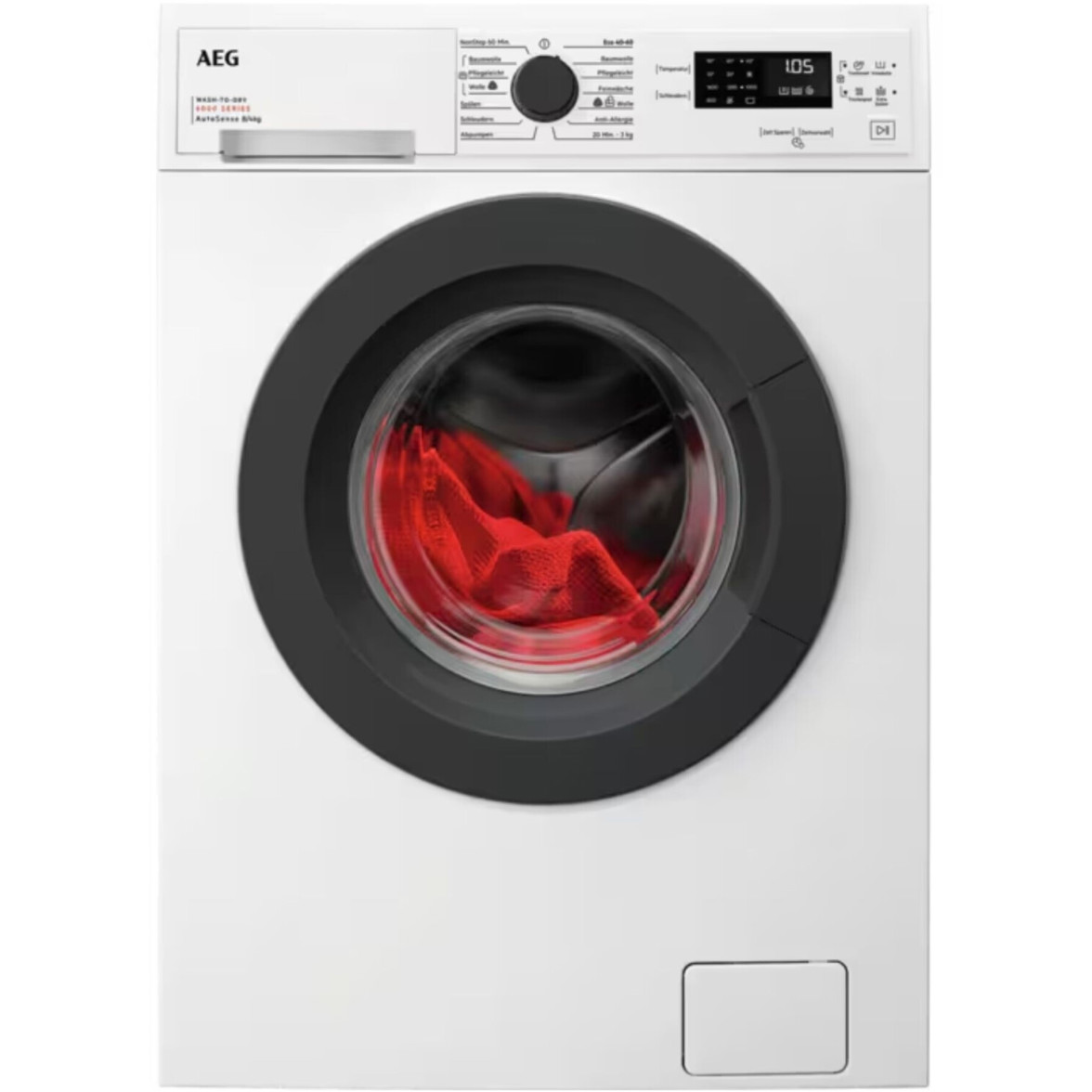 AEG Waschtrockner - LWK6F50680 - weiß - 8kg Waschen, 4kg Trocknen - 1600 U/min