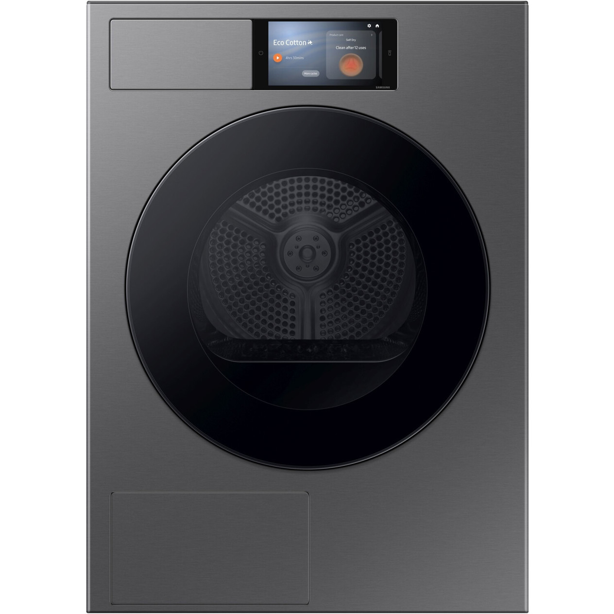Samsung DV90F09F4SU2 Wäschetrockner 9 kg schwarz WLAN, Sprachsteuerung, Knitterschutz