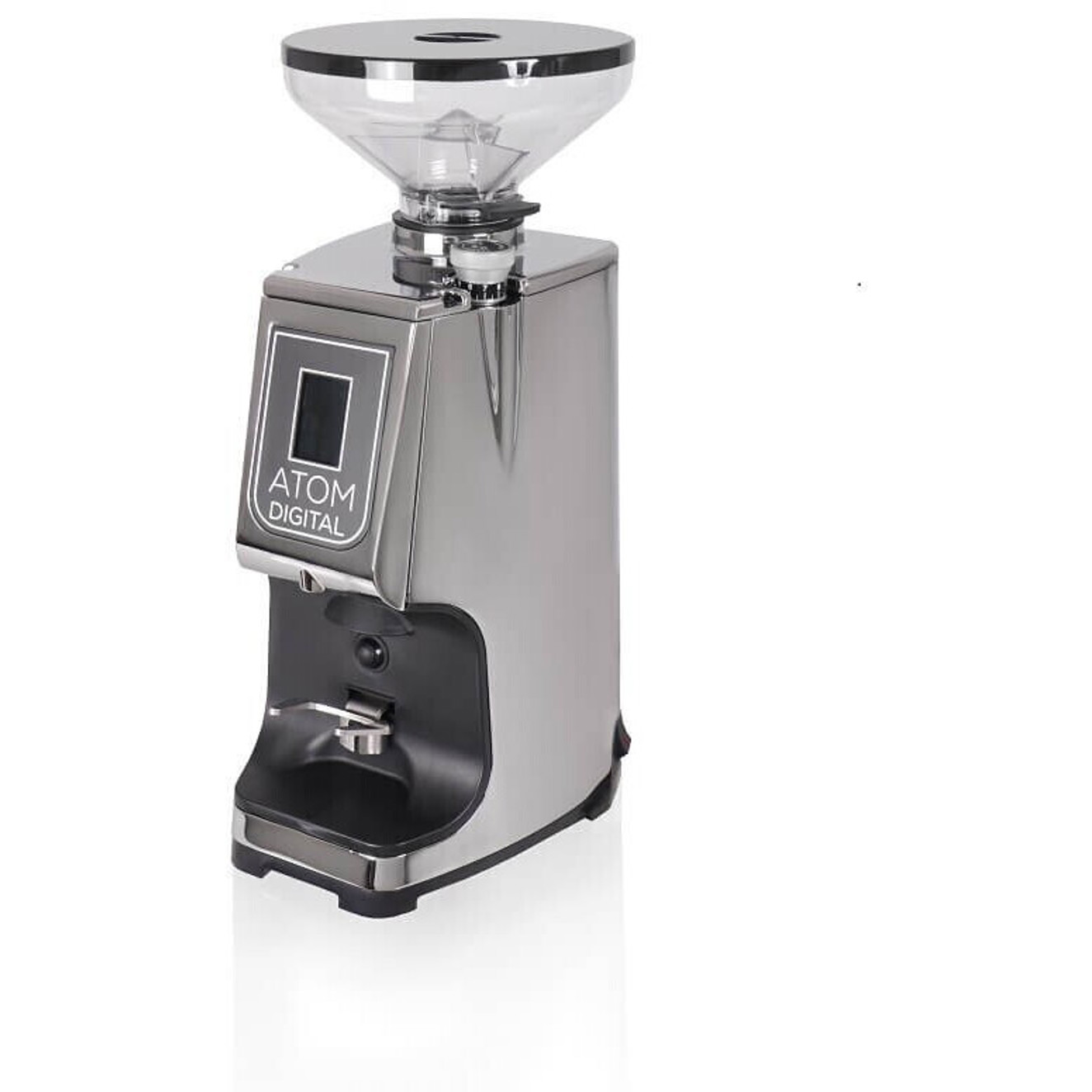 Eureka - Atom 75 Digital - EAT75951 - Kaffeemühle - silber - 350 g Bohnenbehälter - Mahlwerk Scheibenmahlwerk beigelegt