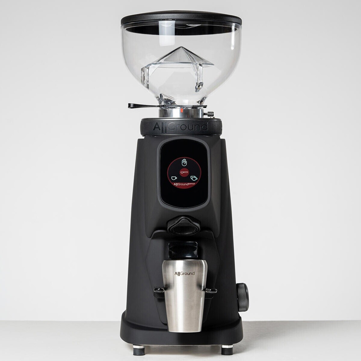 Fiorenzato AllGround Sense Kaffeemühle schwarz - 250g Dosiermenge