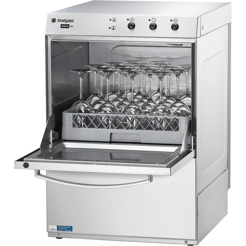 Stalgast - GL221 - Gewerbegeschirrspüler - freistehend - 400 x 400 mm - silber