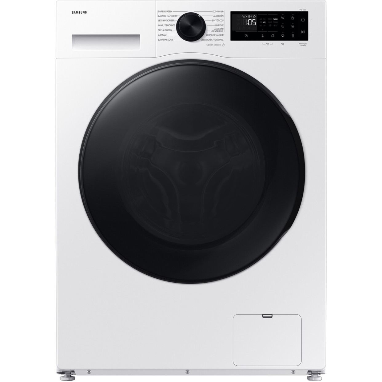 Samsung - Waschtrockner WD90DG5G34BE/EG - 9 kg Waschkapazität, 5 kg Trocknerkapazität, 1.400 U/min, weiß, Smarthome-fähig
