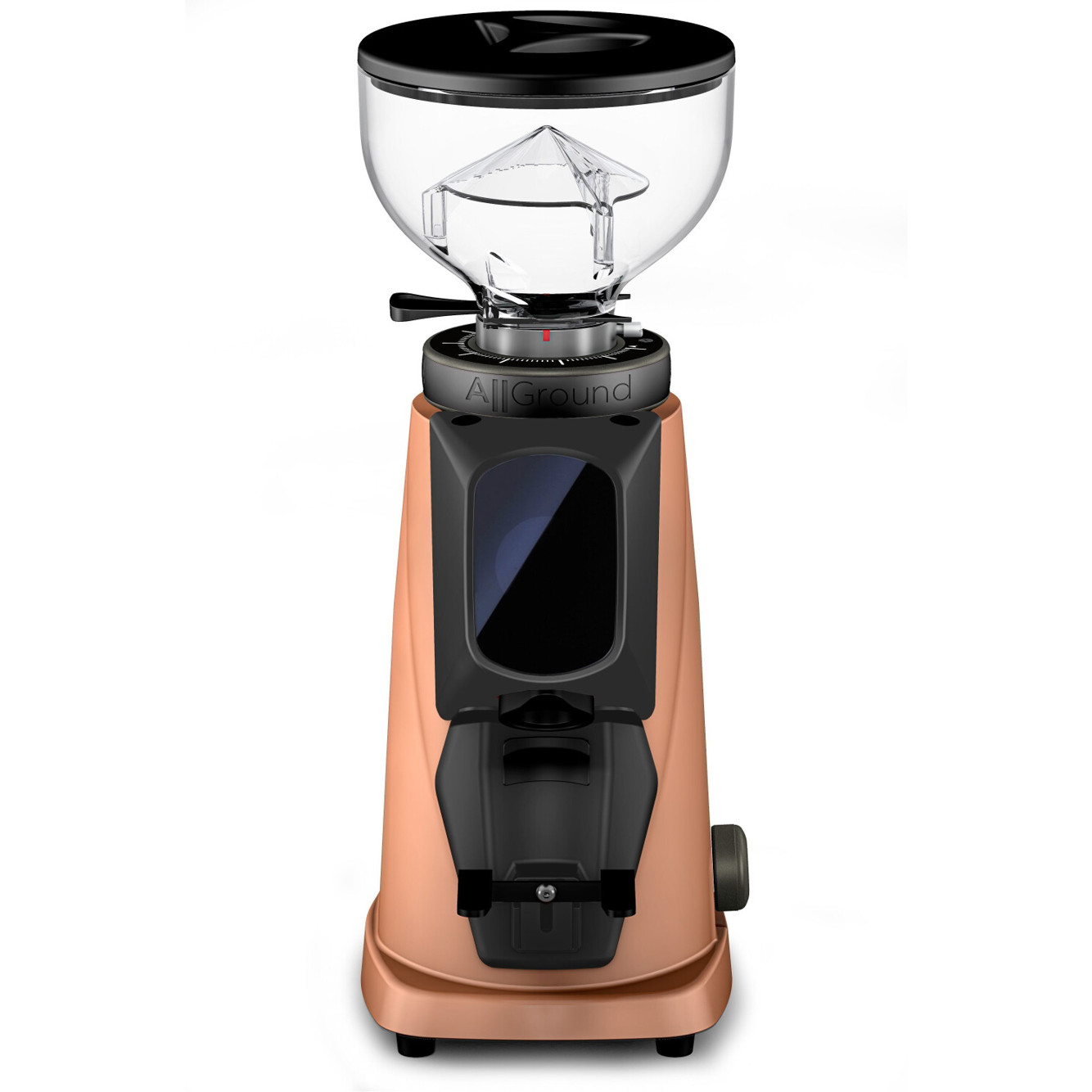 Fiorenzato - AllGround Sense - elektrische Kaffeemühle - Kupfer, 250 g Dosiermenge, 250 Watt