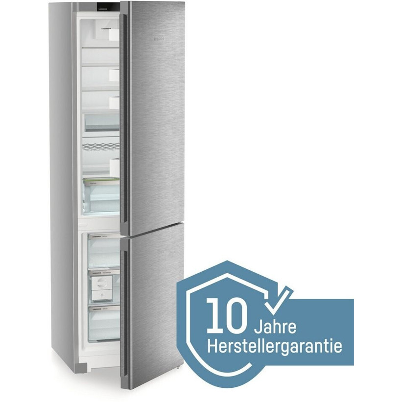 Liebherr - CNsda5723-22 Kühl-Gefrierkombination freistehend, No-Frost silber, 361 Liter DuoCooling