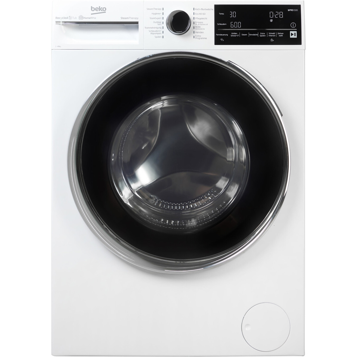 Beko - Waschmaschine B5WFT78410W - 8 kg - ProSmart Inverter-Motor - WLAN, Bluetooth