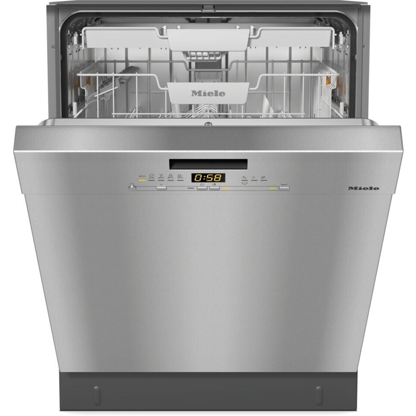 Miele - G 5611 SCU Active - Geschirrspüler - 14 Maßgedecke, Besteckschublade, QuickPowerWash, ComfortClose, Edelstahl-Optik