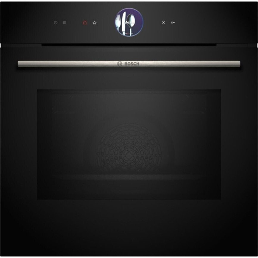 Bosch - Serie 8 - HMG7361B1 - Einbaubackofen mit Mikrowelle - schwarz, 67L, TFT-Display, HomeConnect, Hydrolyse