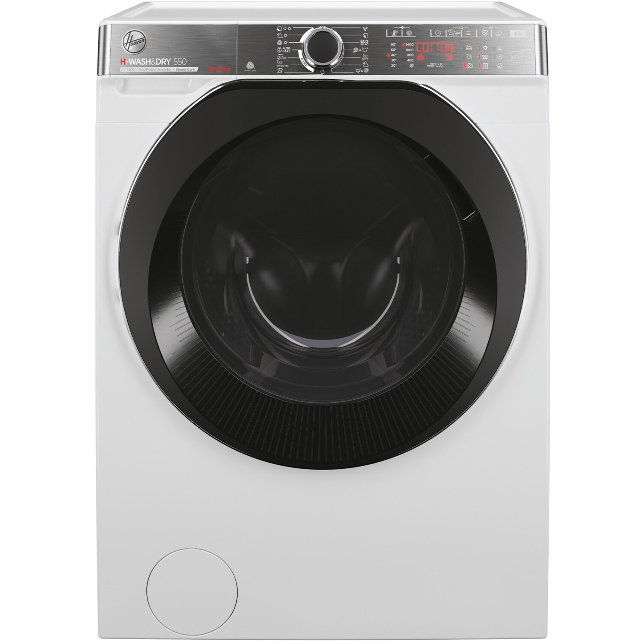 Hoover H5DPB4149AMBC-S Waschtrockner 14kg/9kg 1400U/min weiß WLAN Dampf-Funktion