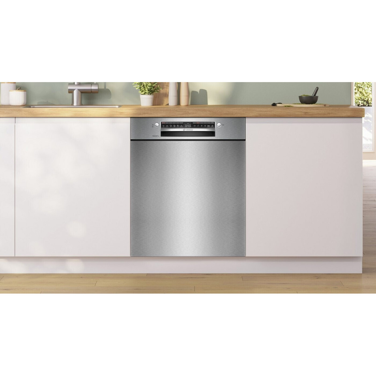 Bosch - SMU4ECS28E - Geschirrspüler mit WLAN & 14 Maßgedecken - Edelstahl-Optik