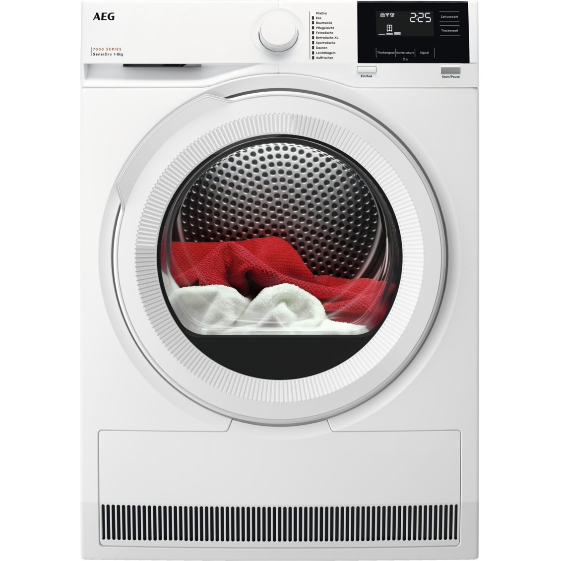 AEG - TR7T60680 Wäschetrockner - 8 kg - Wärmepumpe - weiß