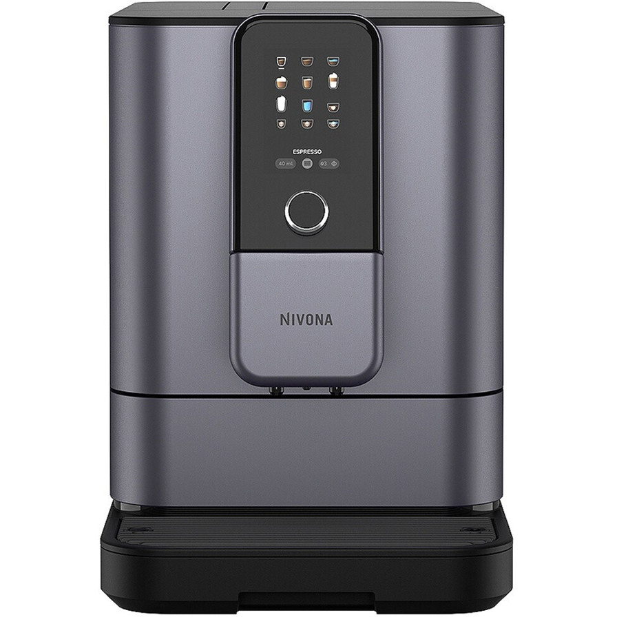Nivona - Kaffeevollautomat NIVO 8107 - blau - mit Farbdisplay - 1,8l Wassertank - Kegelmahlwerk