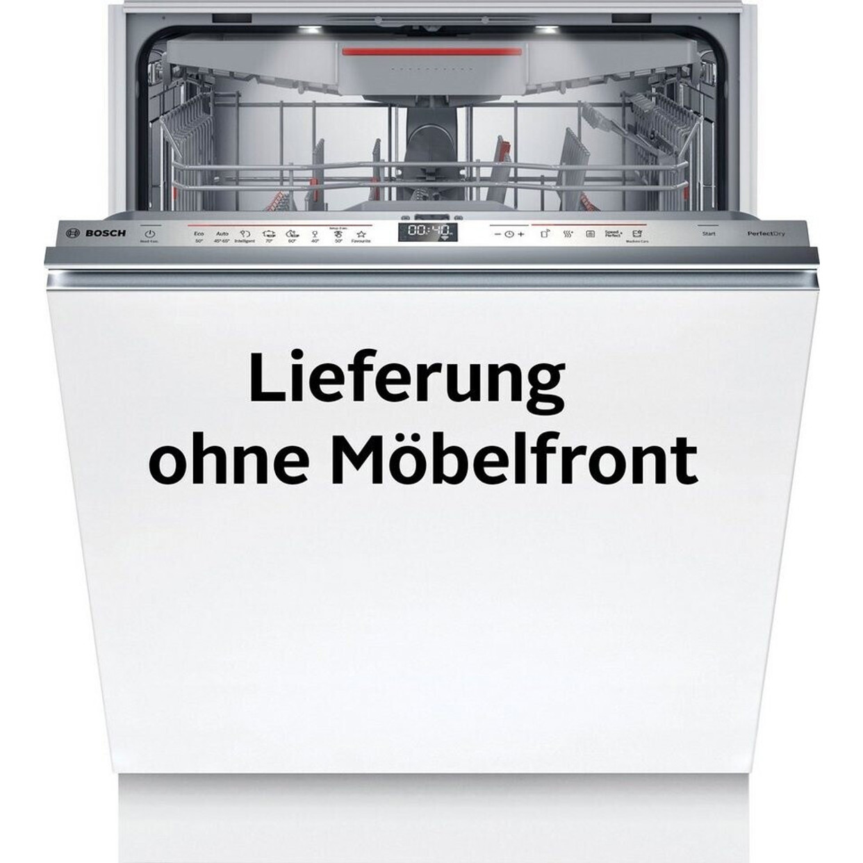Bosch - SMV6ZCX16E - Einbaugeschirrspüler - Serie 6 - 14 Maßgedecke - sehr leise (40 dB) - Vario Schublade - Zeolith-Trocknen