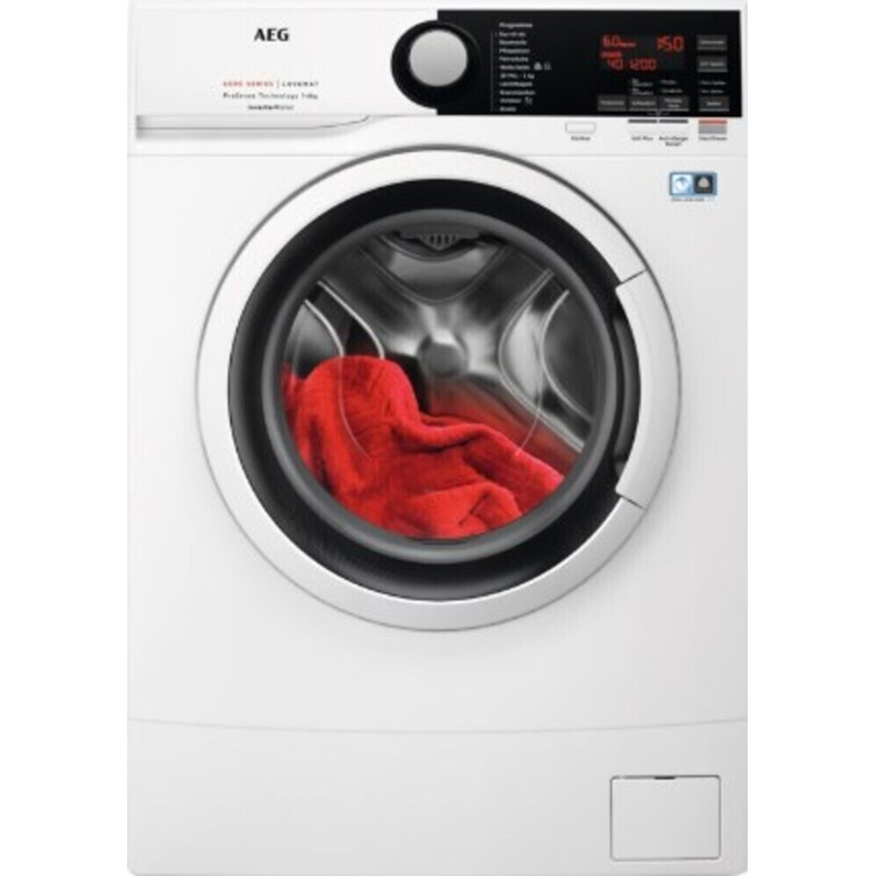 AEG - Waschmaschine Frontlader - LSR6F70268 - 6 kg - 1.200 U/Min - weiß - Inverter-Motor