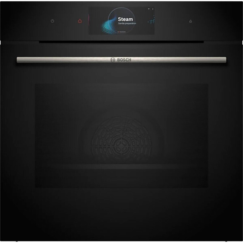 Bosch HSG7584B1 Serie 8 Dampfbackofen schwarz 71 Liter Hydrolyse 4D Heißluft HomeConnect App-Steuerung