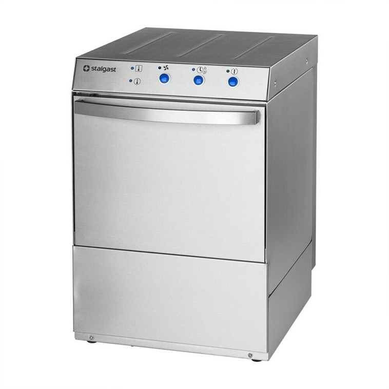 Stalgast - Gewerbegeschirrspüler GE323 - 500 x 500 mm Körbe, Klarspül- und Reinigungsmitteldosierpumpe