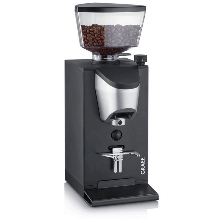 Graef Kaffeemühle CM 1012 Edelstahl Scheibenmahlwerk 310 WattSchwarz