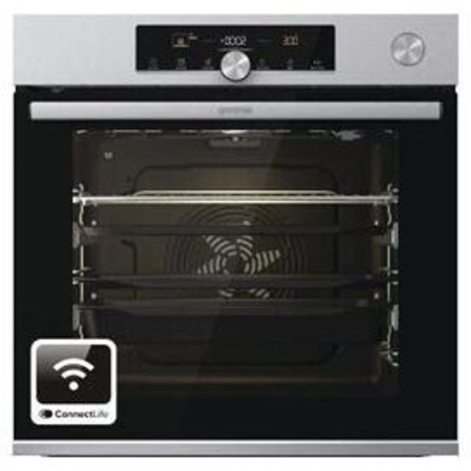 Gorenje - Einbaubackofen XW - BPSA6747A08 - silber - 77 Liter - Pyrolyse - WLAN