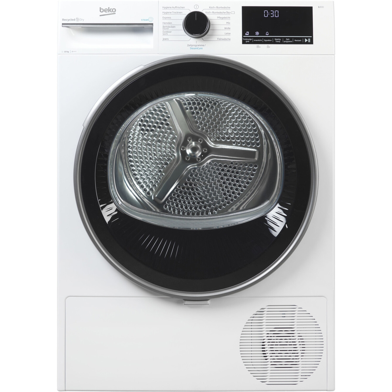 Beko - Wärmepumpentrockner B3T442491 - 10 kg - weiß