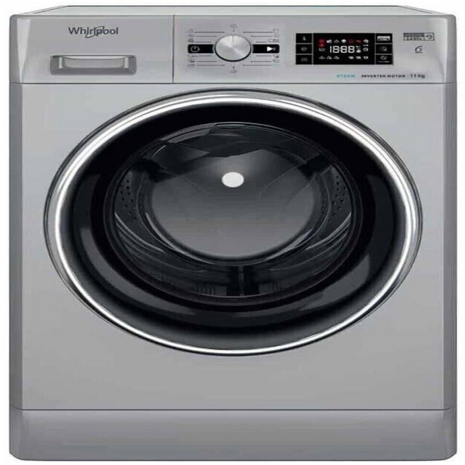 Whirlpool - Gewerbewaschmaschine AW1114SD - 11 kg - 1.400 U/Min - Edelstahl Trommel - freistehend - Farbe Silber