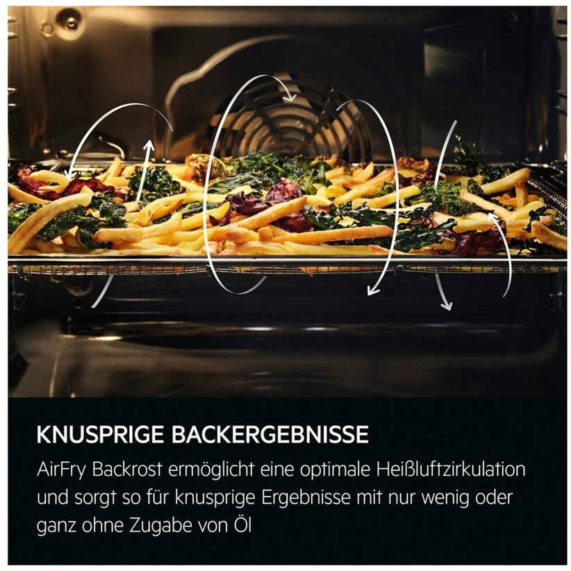 AEG - Induktionsherd CIB6499APB - schwarz, Kindersicherung, Pyrolyse, 73 Liter