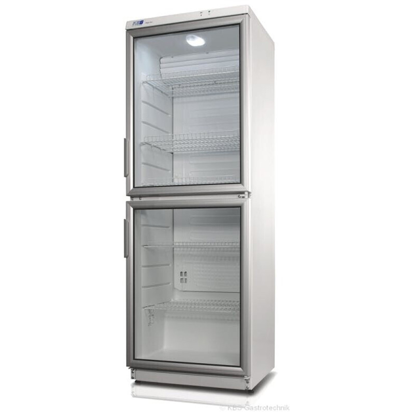 KBS - Glastürkühlschrank CD 350-2 - 9190003 - 350 Liter - weiß