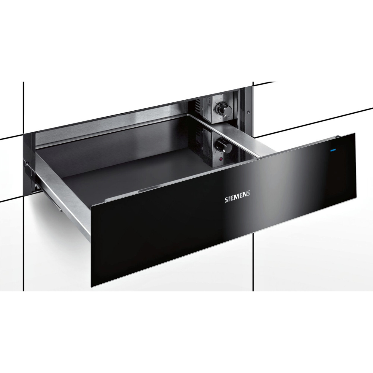 Siemens - BI630CNS1 - Wärmeschublade - schwarz - 20 Liter - 59,4 cm Breite