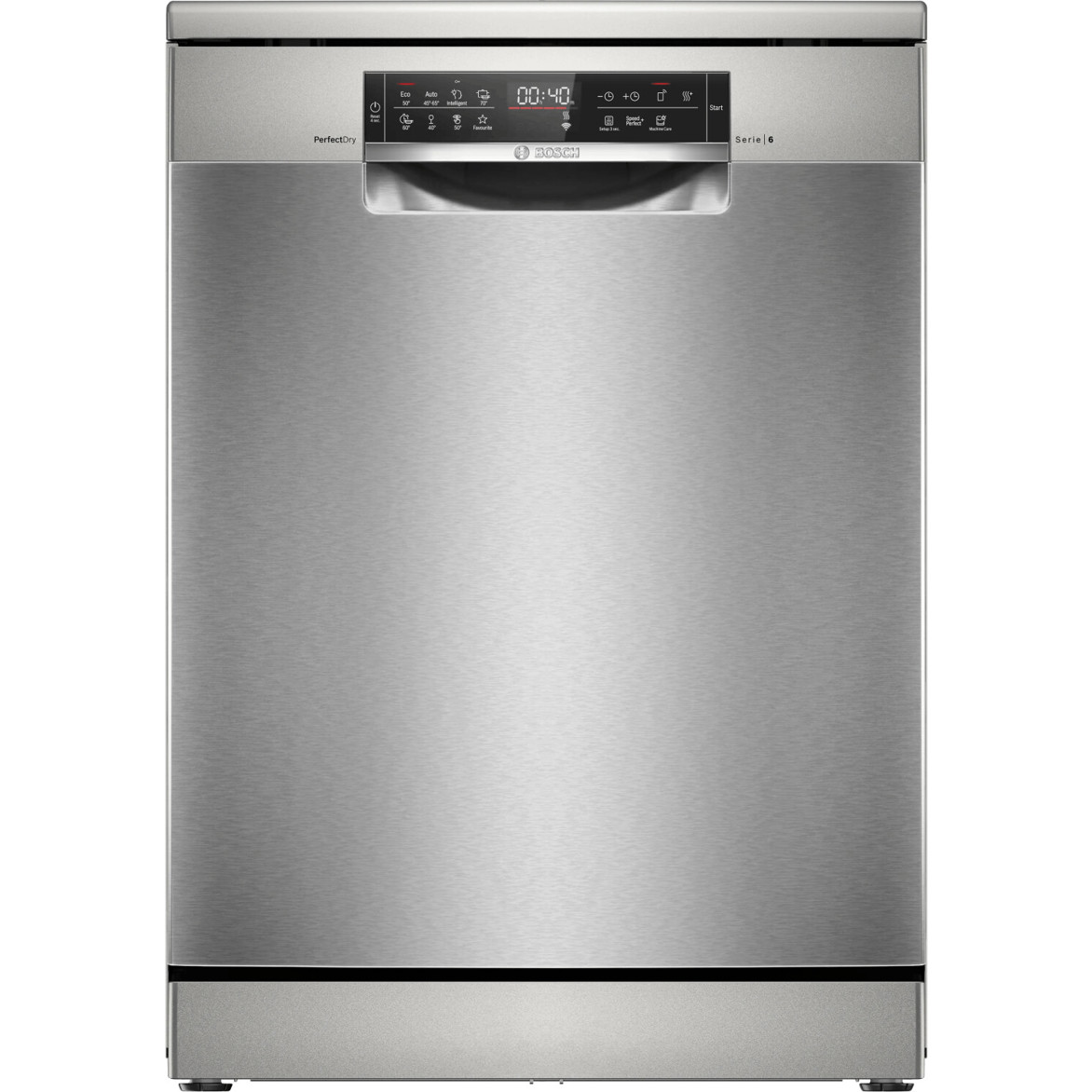 Bosch - SMS6ZCI16E Geschirrspüler - Serie 4 - 14 Maßgedecke - WLAN - Zeolith-Trocknen - 40 dB(A) - Edelstahl-Optik